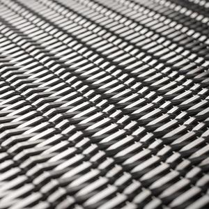Linq Woven Metal shown with Slope CrossLinq pattern in Stainless Steel