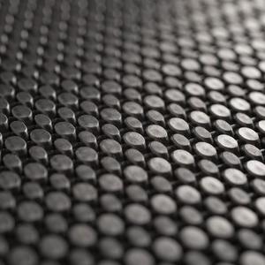 Linq Woven Metal shown with Sum CrossLinq pattern in Stainless Steel
