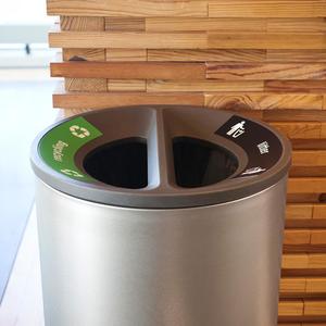 Universal Litter &amp; Recycling Receptacle 