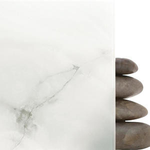 ViviStone White Onyx glass shown in View configuration with Pearlex finish