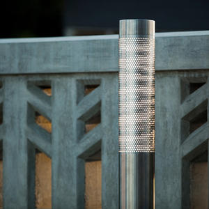 Light Column Bollard shown with 360 degree Scape shield