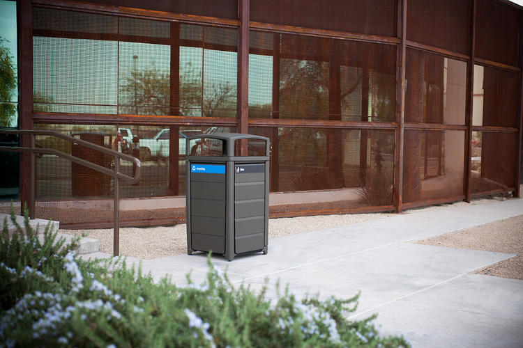 Cordia Litter & Recycling Receptacle