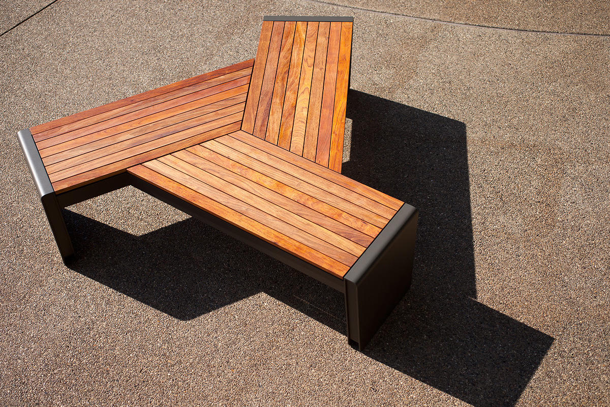 timber bench seat