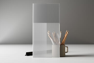 ViviGraphix Gradiance glass in View configuration with Quadrant pattern