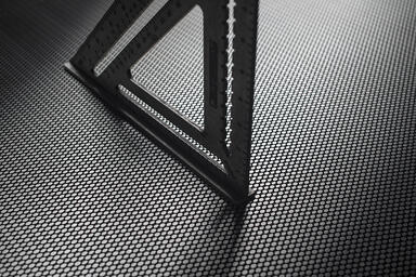  Linq Woven Metal shown with Sum CrossLinq pattern in Stainless Steel 