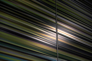 Detail of LEVELr Wall Cladding System with panels in ViviSpectra VEKTR