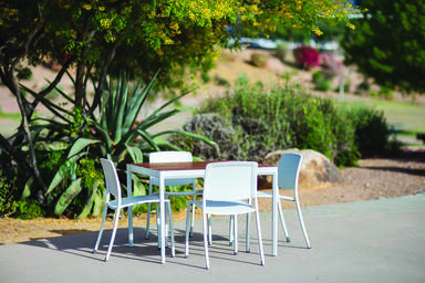 Avivo Table shown with Avivo Chair