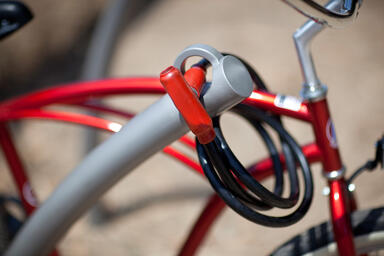 Bike Garden Bike Rack shown with Aluminum Texture powdercoat