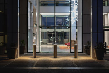 Helio M30/K4 Security Bollards, Series 900 in Stainless Steel with Satin finish