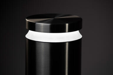 Helio M30/K4 Security Bollard, Series 900 in Stainless Steel with Satin finish