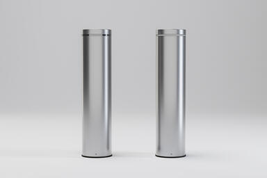 Cyrca M30-P1/K4 Security Bollards with Standard caps in non-illuminated