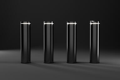 Cyrca M30-P1/K4 Security Bollards with Standard, Flare, Doric, and Rift caps  