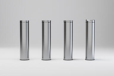 Cyrca M30-P1/K4 Security Bollards with Standard, Flare, Doric, and Rift caps