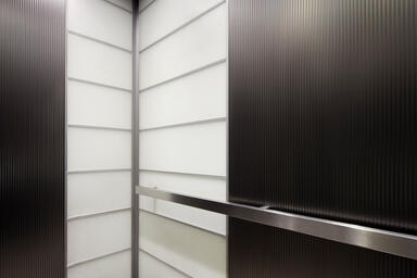 LEVELe-103 Elevator Interior with customized panel layout