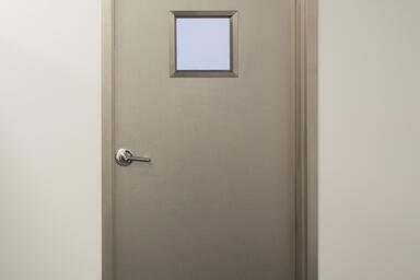 Stainless Steel Door with Diamond finish