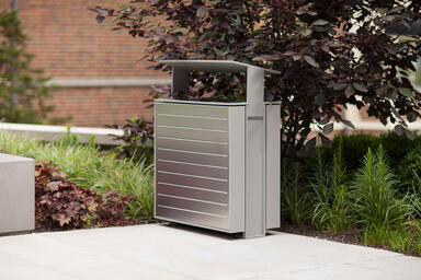 Apex Litter &amp; Recycling Receptacle in 36 gallon configuration