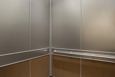 LEVELe-105 Elevator Interior with Capture panels 