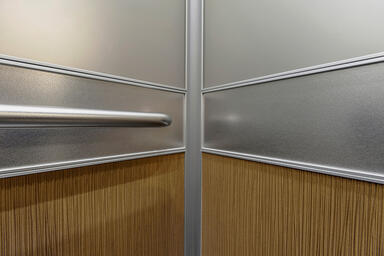 LEVELe-105 Elevator Interior with Capture panels 