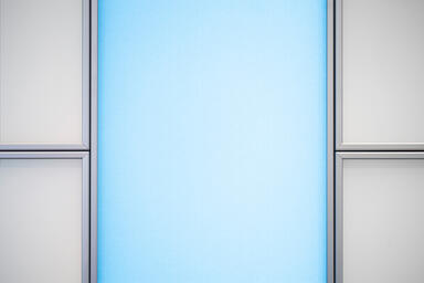 Capture panels in ViviChrome Chromis glass with White interlayer and Standard fi