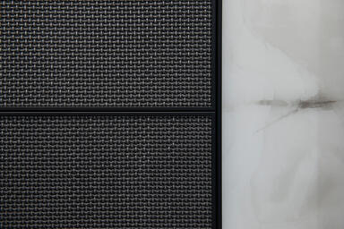 LEVELe-102 Elevator Interior with customized panel layout; Minimal panels in Bon