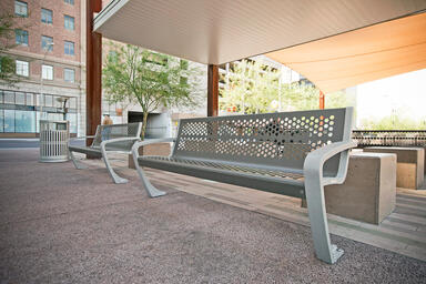 Balance Benches shown in backed configuration