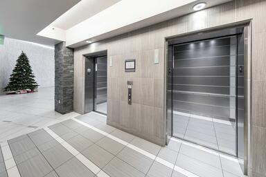 LEVELe-103A Elevator Interiors with Capture panels in ViviGraphix Graphica 