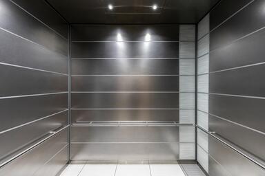 LEVELe-103A Elevator Interiors with Capture panels in ViviGraphix Graphica
