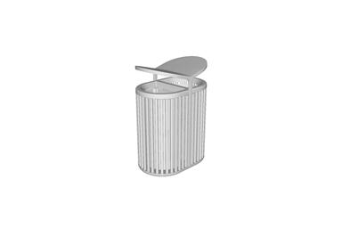 Tonyo Litter & Recycling Receptacle, Outdoor